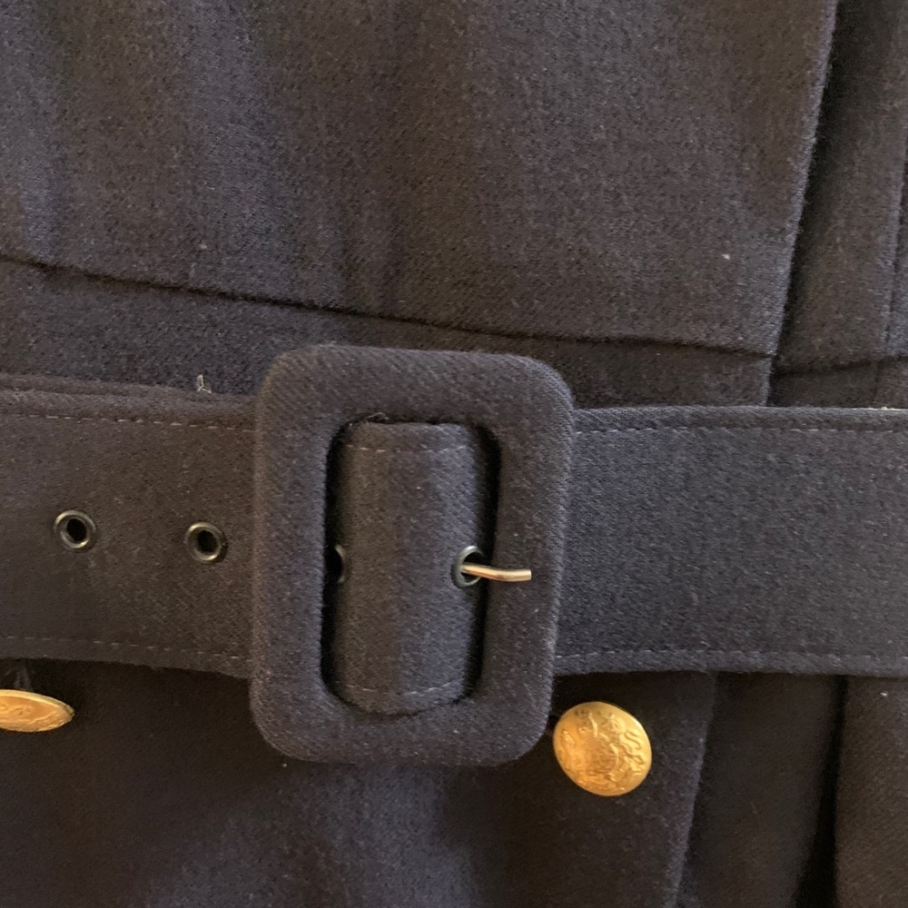 Vintage Brooks Brothers Belted Wool Dress - Picture 11 of 15